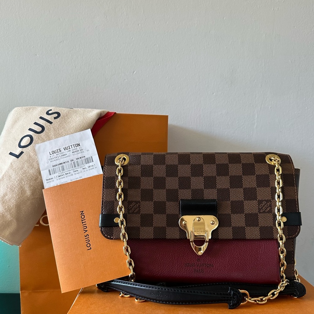 Louis Vuitton Damier Ebene Vavin PM Shoulder Bag